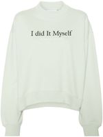 Axel Arigato sweat I Do It Myself en coton biologique - Vert - thumbnail