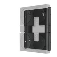 Flexson FLXSAWX4WM1021 SONOS AMP MUURBEUGEL VOOR 4 AMPS Audio muurbeugel Zwart - thumbnail