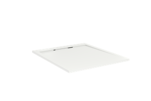 Balmani Andes douchebak 100 x 80 cm Solid Surface mat wit