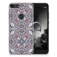 Alcatel 1S (2019) | TPU | Siliconen hoesje | Flower Tiles