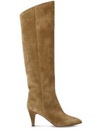 ISABEL MARANT bottes Lispa 75 mm en daim - Tons neutres