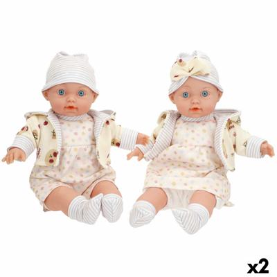 Poppen Colorbaby 23 X 32 X 7 CM 2 Stuks