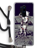 Spaceman: OnePlus 8 Pro Transparant Hoesje met koord
