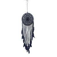 Creatieve hand-geweven ambachten Dream Catcher huis auto muur opknoping decoratie (zwart)