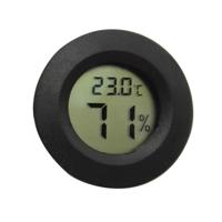 LCD digitale aquarium thermometer mariene water terrarium accessoires temperatuur meetinstrument (zwart)