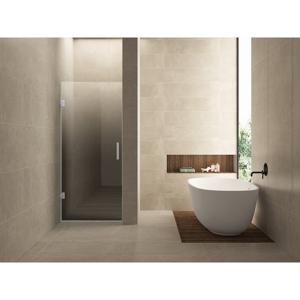 Nisdeur Wiesbaden Less | 70x200 cm | Links | Spiegelrook- naar helder glas | Chroom beslag