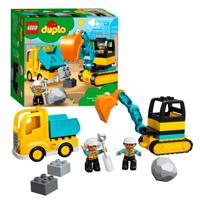 Lego Duplo LEGO DUPLO 10931 Truck Graafmachine met Rupsbanden