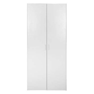 Kledingkast Space 2-deurs - wit - 175,4x77,6x49,5 cm - Leen Bakker
