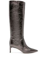 BETTINA VERMILLON bottines Josefine 55 mm en cuir - Métallisé