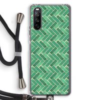 Moroccan tiles 2: Sony Sony Xperia 10 III Transparant Hoesje met koord