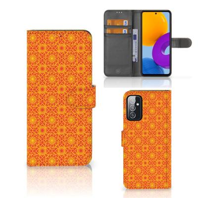 Samsung Galaxy M52 | Telefoon Hoesje | Batik Oranje