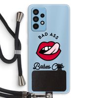 Badass Babes Club: Samsung Galaxy A52 Transparant Hoesje met koord
