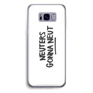 Neuters: Samsung Galaxy S8 Plus Transparant Hoesje
