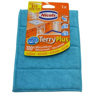 Nicols NICOLS Terry Plus Microvezels doekjes Keuken 23x17cm