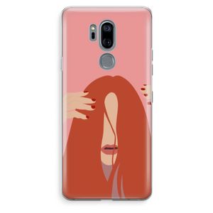 Woke up like this: LG G7 Thinq Transparant Hoesje