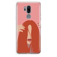 Woke up like this: LG G7 Thinq Transparant Hoesje