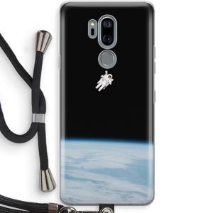 Alone in Space: LG G7 Thinq Transparant Hoesje met koord