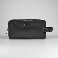 Alpha Leren Toilettas Zwart - Luxe Toilettas van Leer | NEGOTIA