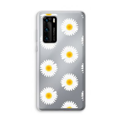Margrietjes: Huawei P40 Transparant Hoesje