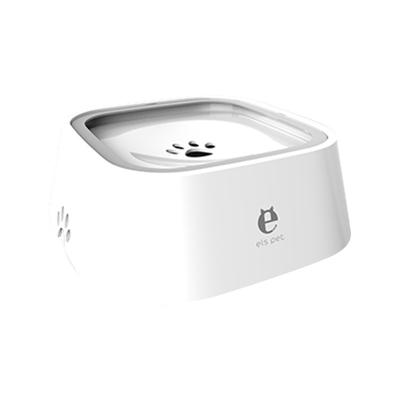 Huisdier drinken water Bowl drijvende niet natte mond Bowl kat hond drink water artefact (wit)
