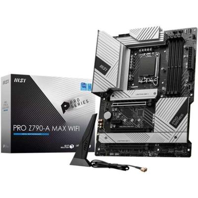 Moederbord - MSI - PRO Z790-A MAX WIFI Intel Z790 LGA 1700 ATX