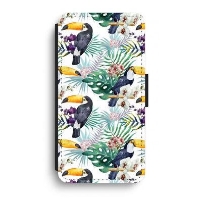 Tukans: iPhone XR Flip Hoesje