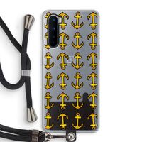Musketon Anchor: OnePlus Nord Transparant Hoesje met koord