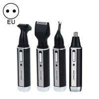 SPORTMAN vier-in-één oplaadbare oor neus rietenknipper elektrisch scheerapparaat baard gezicht wenkbrauwen tondeuse voor mannen EU Plug(Black 220V