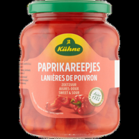 Kuhne Paprikareepjes Zoetzuur 320 g bij Jumbo
