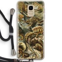 Haeckel Lacertilia: Samsung Galaxy J6 (2018) Transparant Hoesje met koord