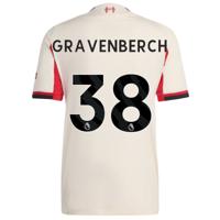adidas Liverpool Gravenberch 38 Uitshirt Authentic 2025-2026