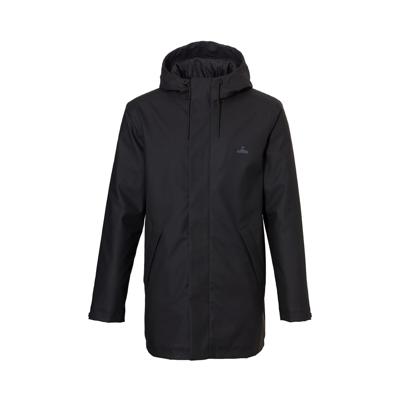 Urban Gewatteerde Regenjas Heren | Zwart | S Urban Gewatteerde Regenjas Heren | Zwart | S