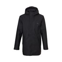 Urban Gewatteerde Regenjas Heren | Zwart | S