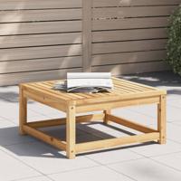 Tuintafel 63x63x30 cm massief acaciahout - thumbnail