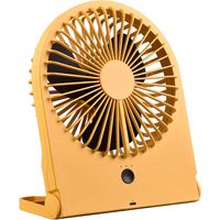 Ventilator - Trion Breezi - Tafelventilator - Staand - Rechthoek - Mat Geel - Kunststof - thumbnail