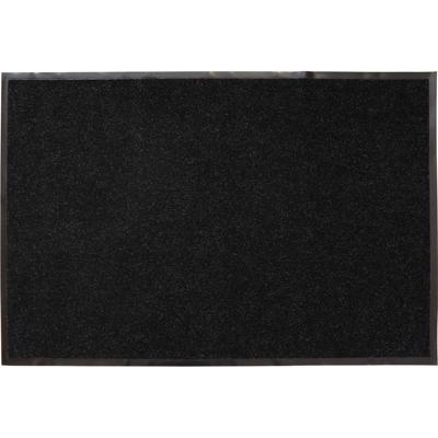 Luance Deurmat - zwart - 120 x 80 cm - voor binnen - PVC / polyester - droogloopmat