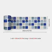 DecoMosaic Waterdichte Mozaïek Wandstickers