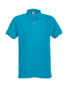 Clique 028240 Stretch Premium Polo - Turquoise - S