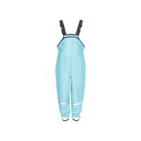 Playshoes regenbroek verstelbaar Uni Turquoise Maat - thumbnail