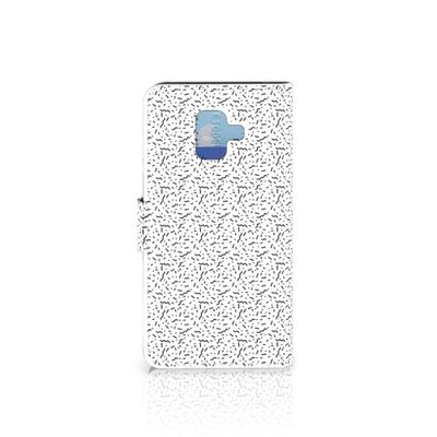 Samsung Galaxy A6 2018 Telefoon Hoesje Stripes Dots Samsung Galaxy A6 2018 Telefoon Hoesje Stripes Dots