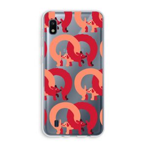 Dogs: Samsung Galaxy A10 Transparant Hoesje