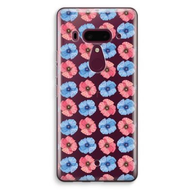 Klaproosjes: HTC U12+ Transparant Hoesje