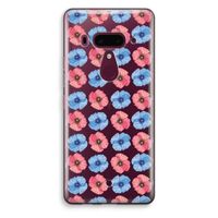 Klaproosjes: HTC U12+ Transparant Hoesje