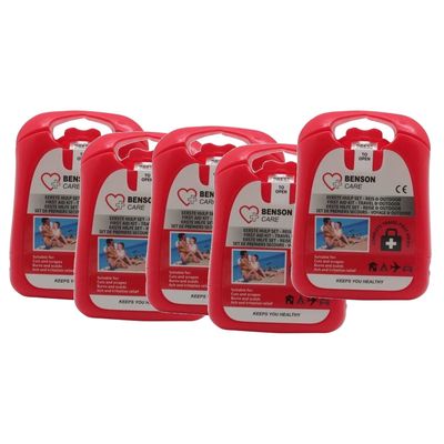 5x EHBO reiskit / eerste hulp verbanddoos