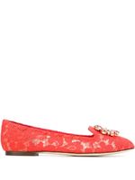 Dolce & Gabbana slippers "Vally" - Rouge