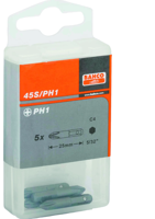 Bahco 2xbits ph 1 25 mm 5/32" | 45S/PH1-2P