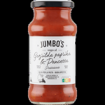 Jumbo&apos;s Gegrilde Paprika & Pancetta Pastasaus 350 g