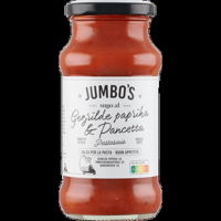Jumbo&apos;s Gegrilde Paprika & Pancetta Pastasaus 350 g