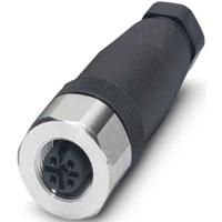 Phoenix Contact 1553242 Sensor/actuator connector, niet geassembleerd M12 Aantal polen (sensoren): 4 Bus, recht 1 stuk(s)