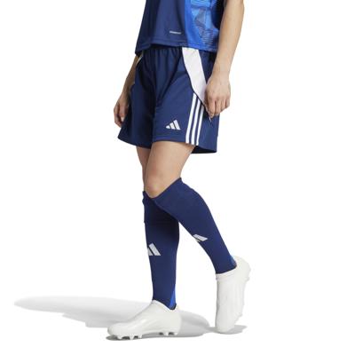 adidas Tiro 24 Voetbalbroekje Dames Donkerblauw Wit